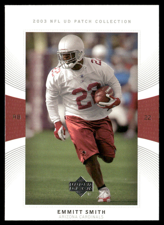 Emmitt Smith 2003 UD Patch Collection #22 Arizona Cardinals