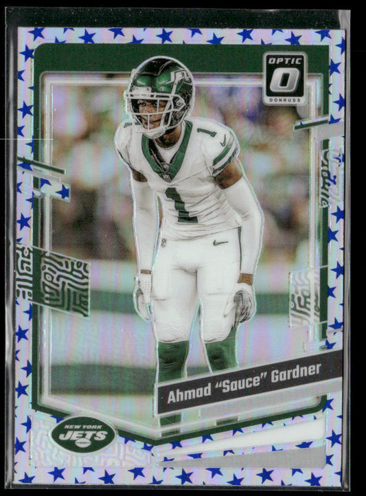 Ahmad "Sauce" Gardner 2023 Donruss Optic Stars #149 New York Jets