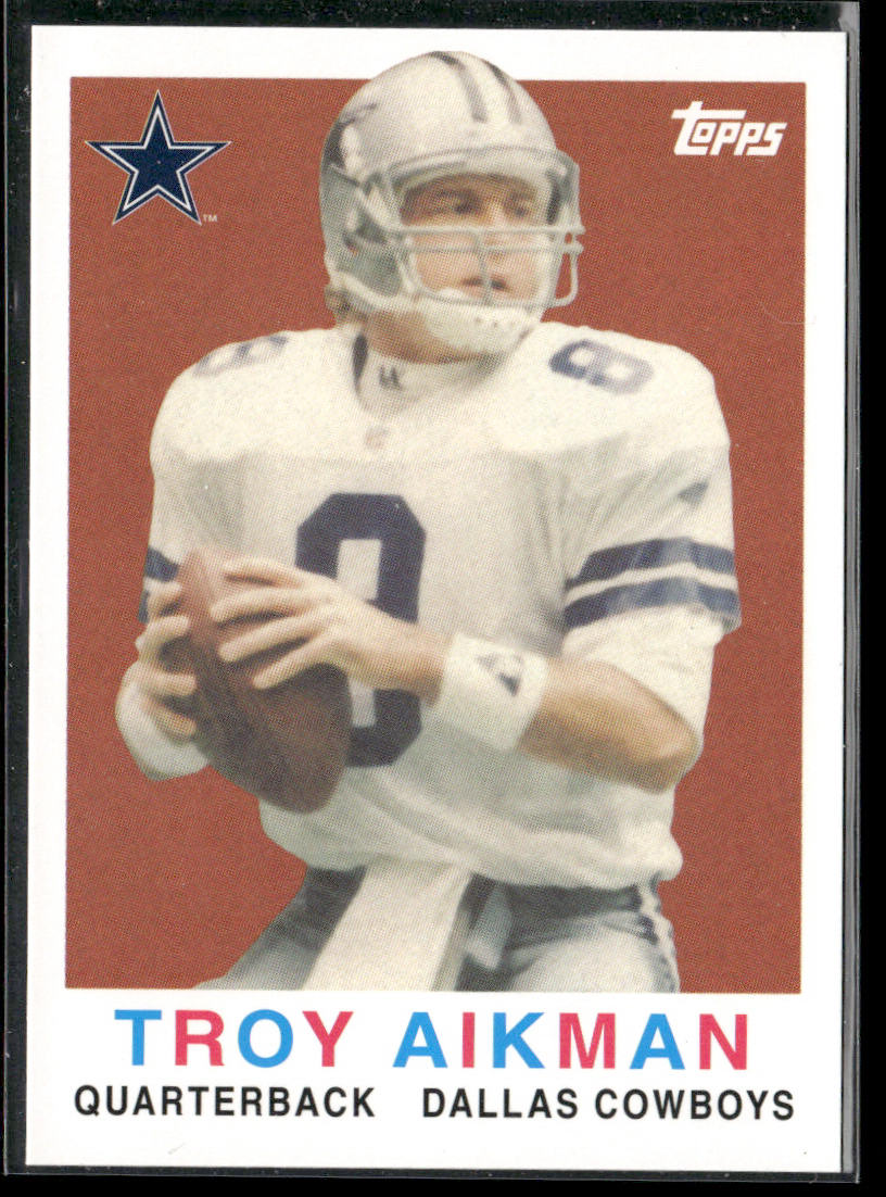Troy Aikman 2008 Topps Turn Back the Clock #28 Dallas Cowboys