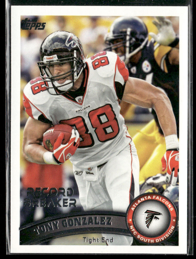 Tony Gonzalez 2011 Topps #322 Atlanta Falcons