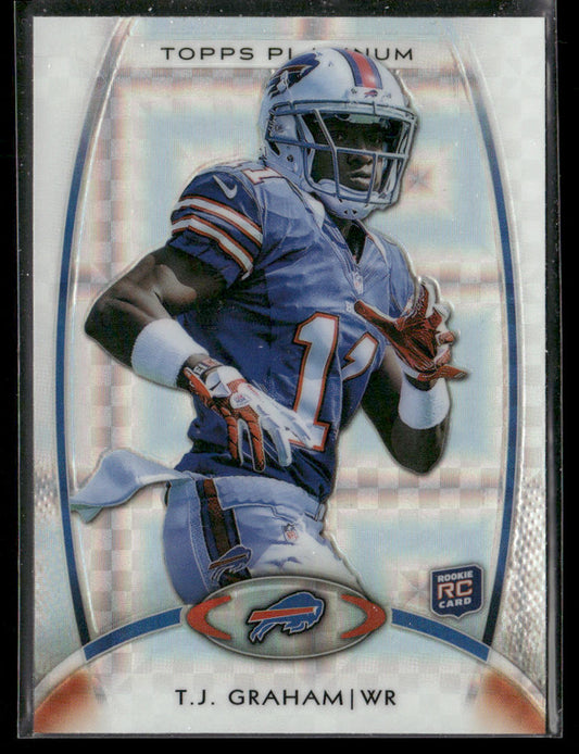 T.J. Graham 2012 Topps Platinum Xfractors #141 RC Buffalo Bills