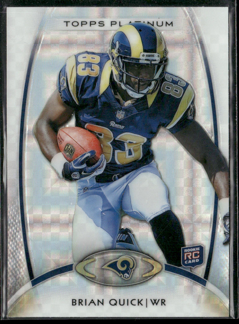 Brian Quick 2012 Topps Platinum Xfractors #125 RC St. Louis Rams
