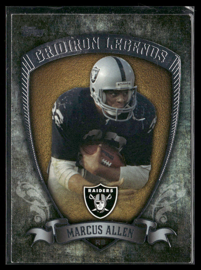 Marcus Allen 2013 Topps Gridiron Legends #GL-MA Los Angeles Raiders