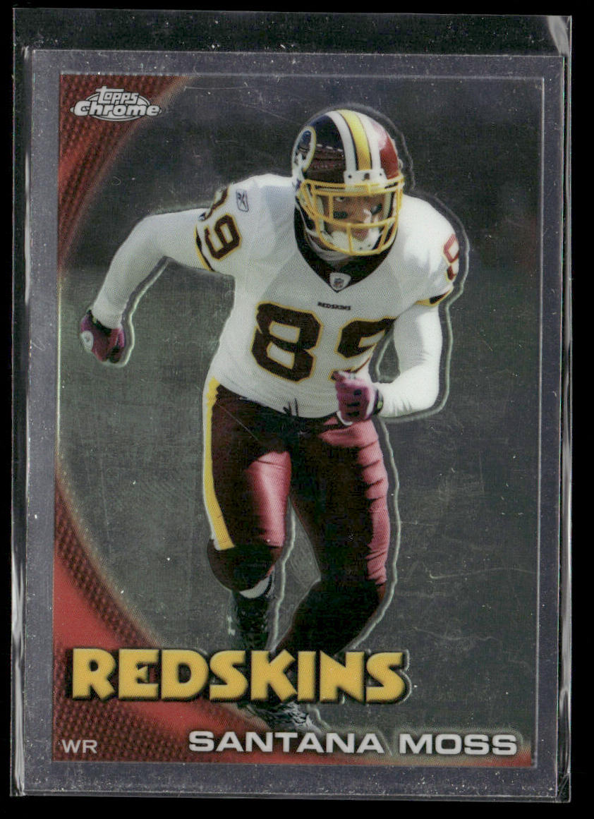 Santana Moss 2010 Topps Chrome #C52 Washington Redskins