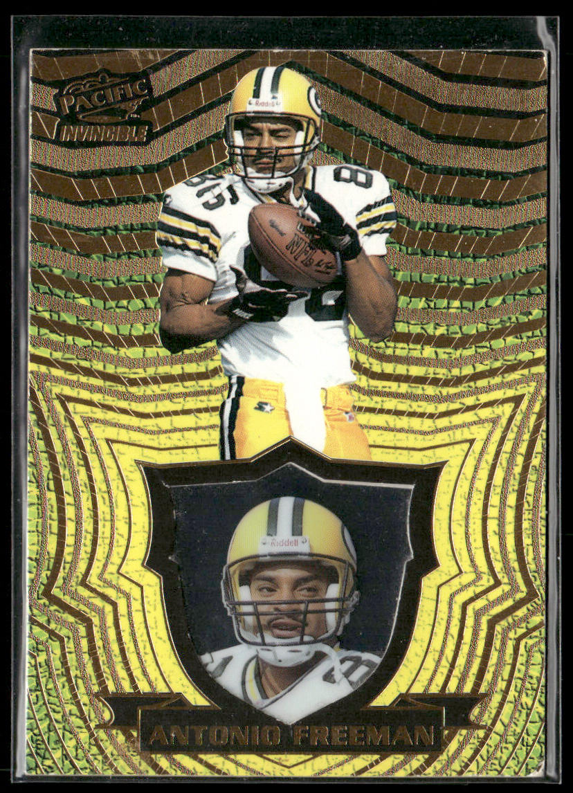 Antonio Freeman 1997 Pacific Invincible #54 Green Bay Packers