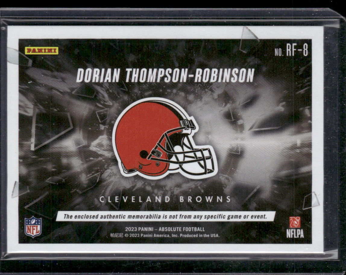 Dorian Thompson-Robinson 2023 Panini Absolute Rookie Force #RF-8 MEM