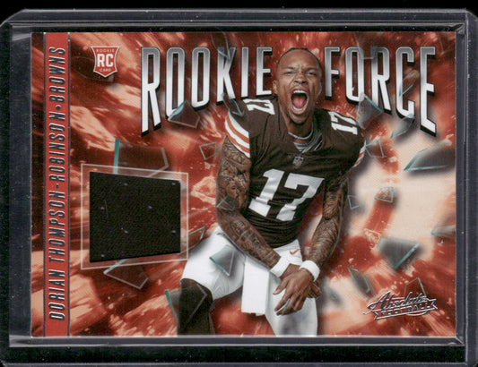 Dorian Thompson-Robinson 2023 Panini Absolute Rookie Force #RF-8 MEM