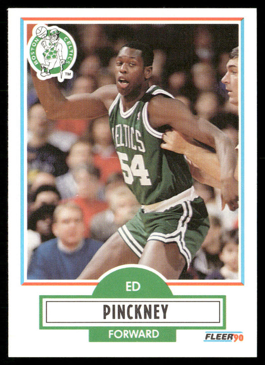 Ed Pinckney 1990-91 Fleer #15 Boston Celtics