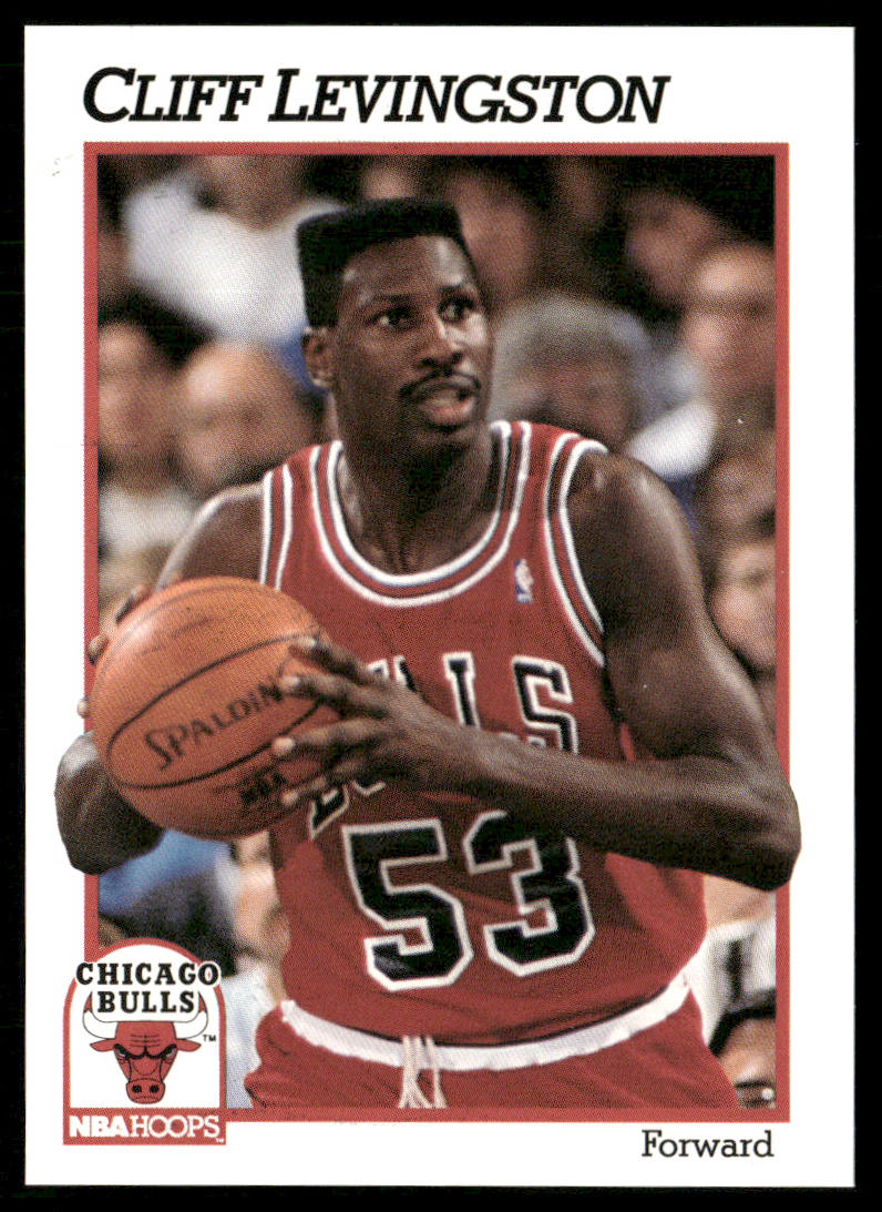 Cliff Levingston 1991-92 Hoops #32 Chicago Bulls
