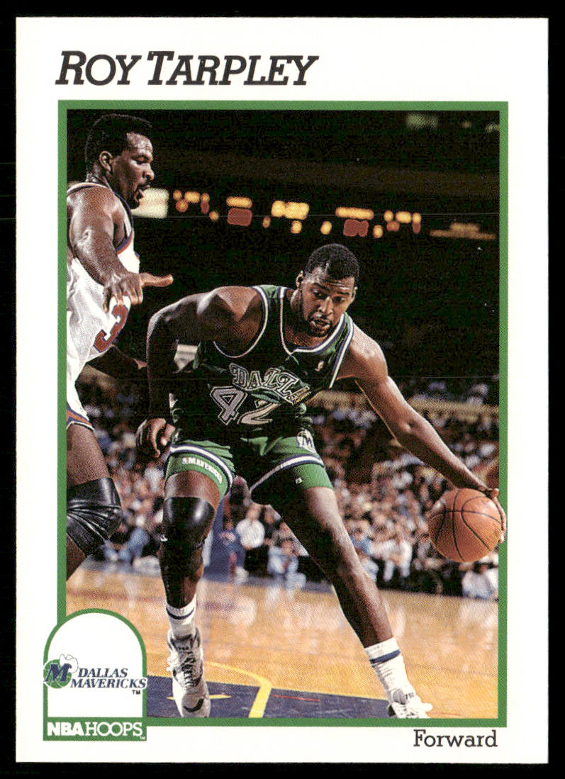 Roy Tarpley 1991-92 Hoops #49 Dallas Mavericks