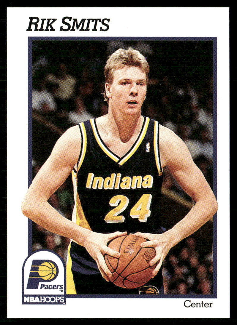 Rik Smits 1991-92 Hoops #88 Indiana Pacers