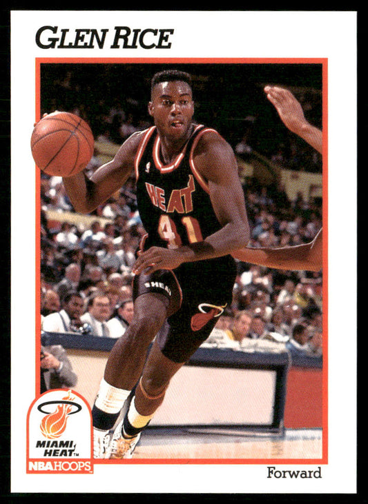 Glen Rice 1991-92 Hoops #113 Miami Heat