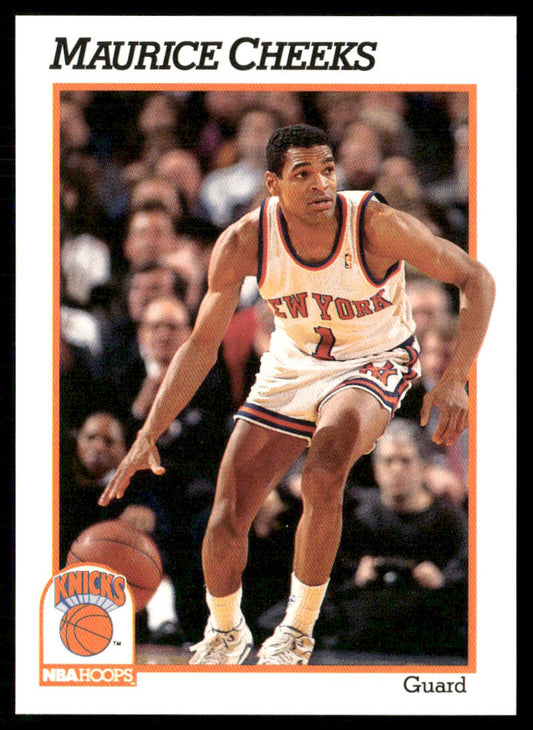 Maurice Cheeks 1991-92 Hoops #139 New York Knicks