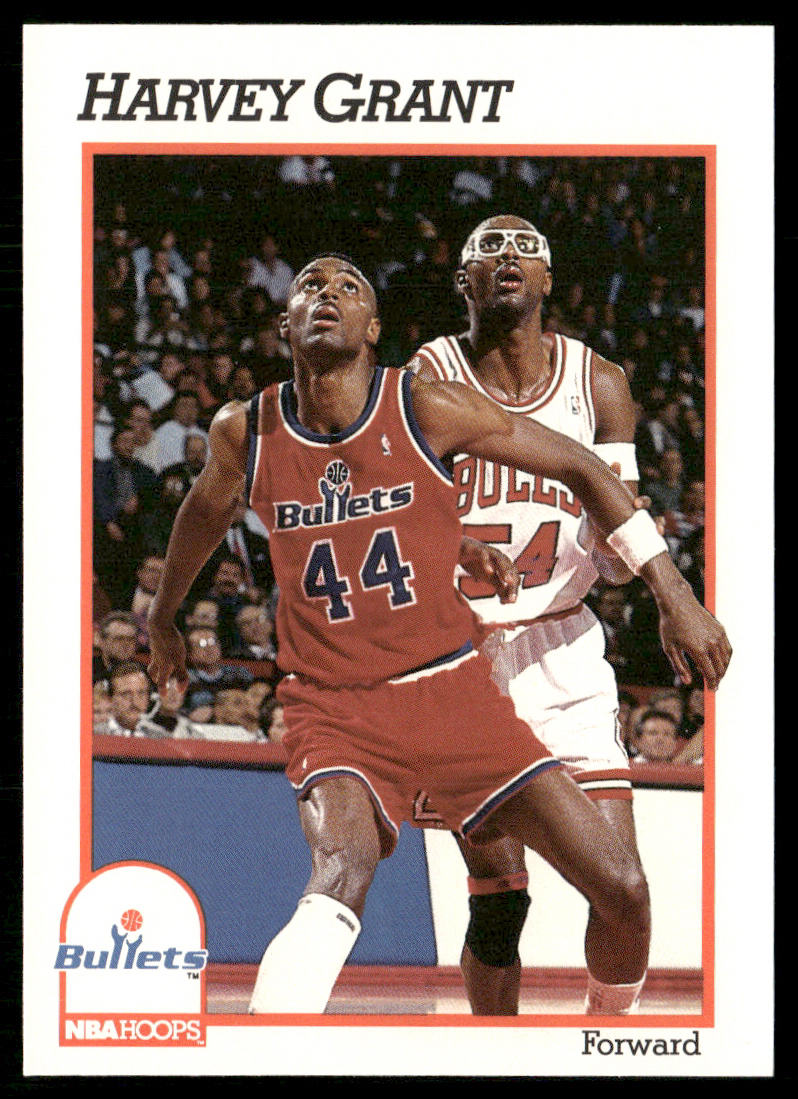 Harvey Grant 1991-92 Hoops #216 Washington Bullets