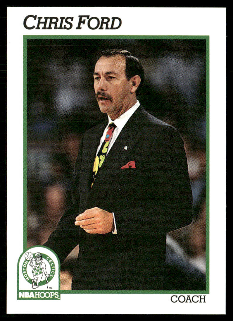 Chris Ford 1991-92 Hoops #222 Boston Celtics