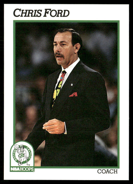 Chris Ford 1991-92 Hoops #222 Boston Celtics