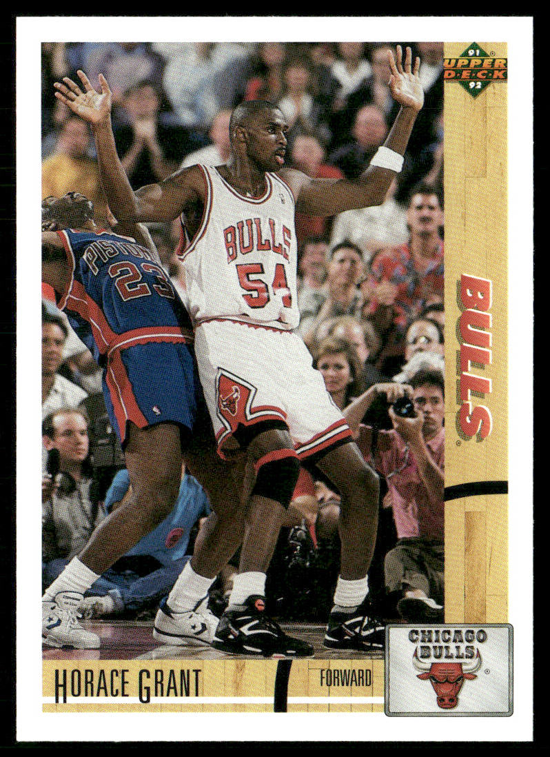 Horace Grant 1991-92 Upper Deck #181b Chicago Bulls