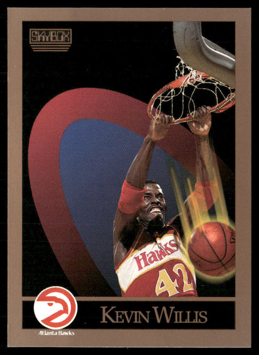 Kevin Willis 1990-91 SkyBox #12 Atlanta Hawks