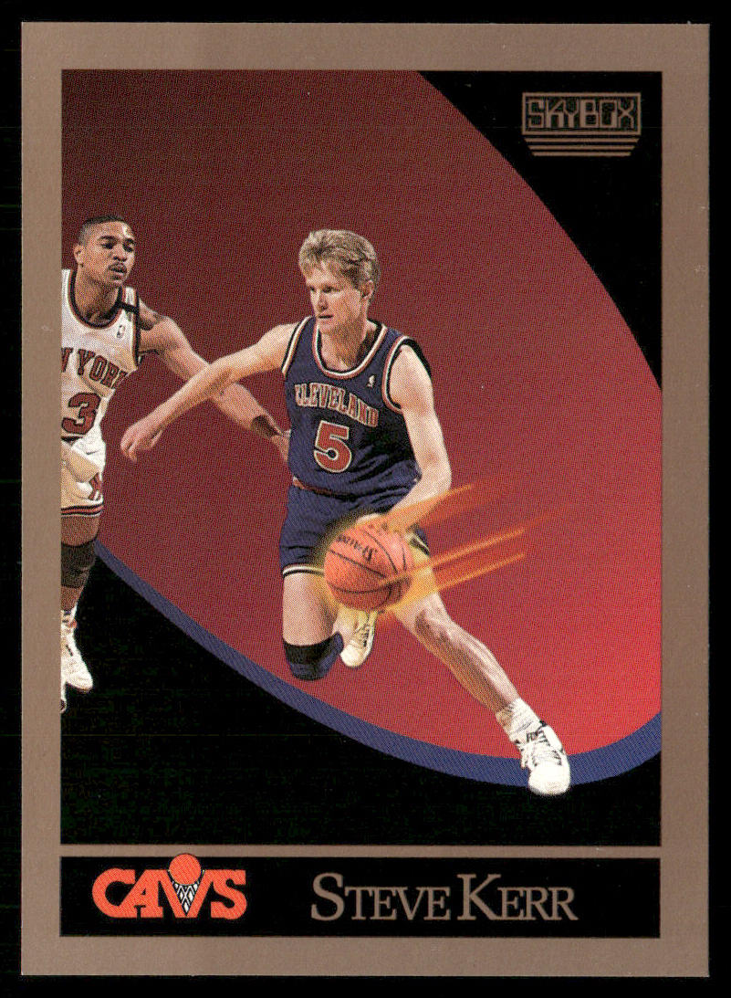 Steve Kerr 1990-91 SkyBox #52 Cleveland Cavaliers