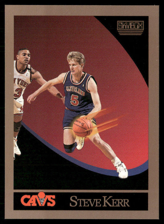 Steve Kerr 1990-91 SkyBox #52 Cleveland Cavaliers
