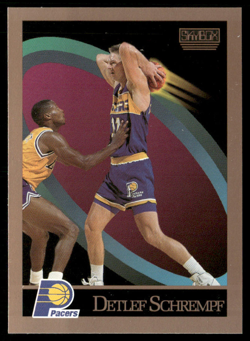 Detlef Schrempf 1990-91 SkyBox #121 Indiana Pacers