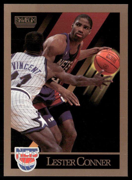 Lester Conner 1990-91 SkyBox #178 New Jersey Nets