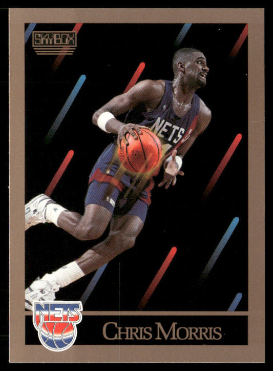 Chris Morris 1990-91 SkyBox #183 New Jersey Nets