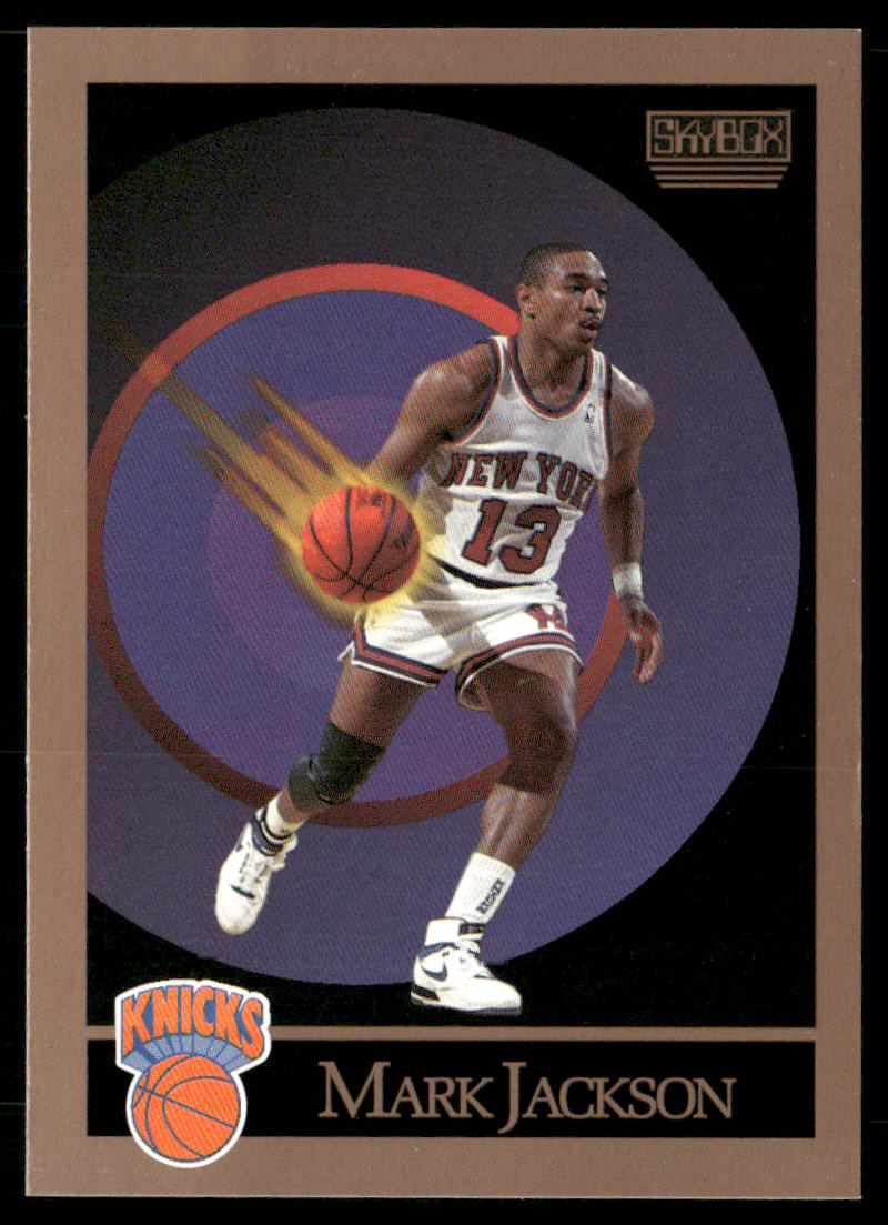 Mark Jackson 1990-91 SkyBox #189 New York Knicks