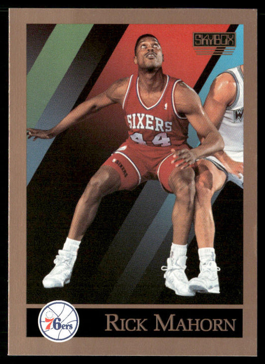 Rick Mahorn 1990-91 SkyBox #217 Philadelphia 76ers