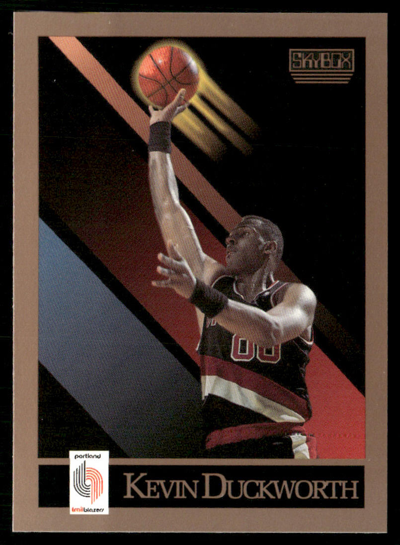 Kevin Duckworth 1990-91 SkyBox #234 Portland Trail Blazers