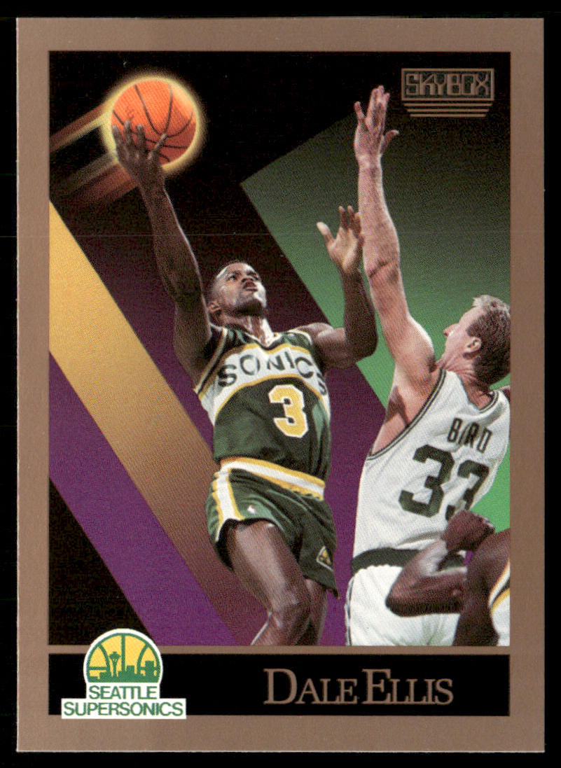Dale Ellis 1990-91 SkyBox #266 Seattle SuperSonics