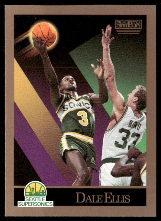 Dale Ellis 1990-91 SkyBox #266 Seattle SuperSonics