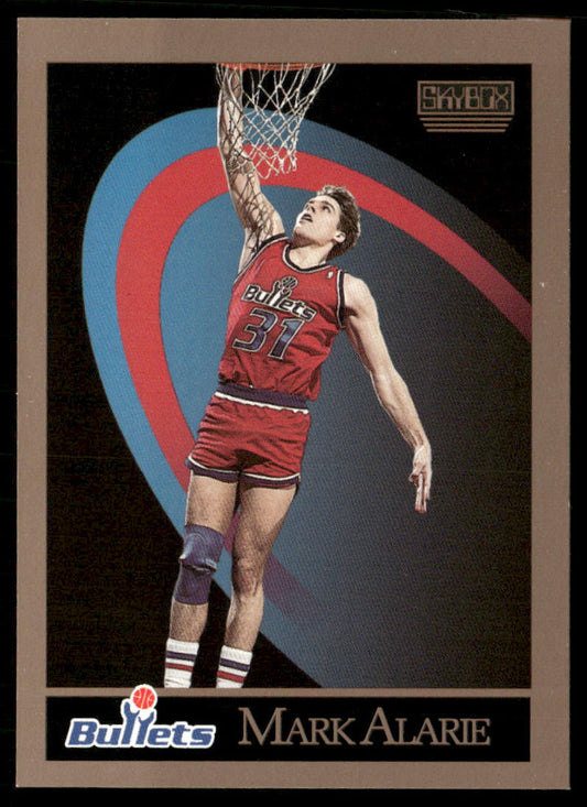 Mark Alarie 1990-91 SkyBox #285 Washington Bullets