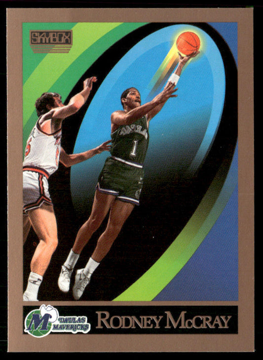 Rodney McCray 1990-91 SkyBox #377 Dallas Mavericks