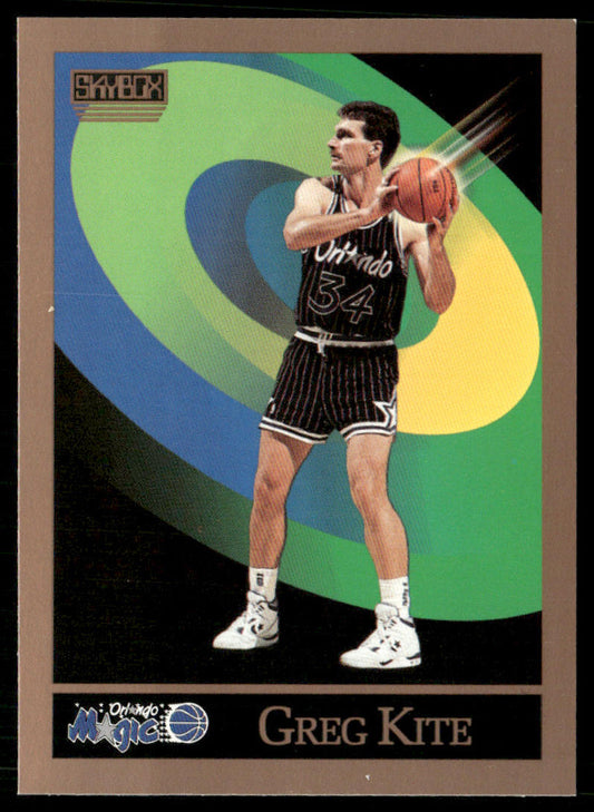Greg Kite 1990-91 SkyBox #401 Orlando Magic