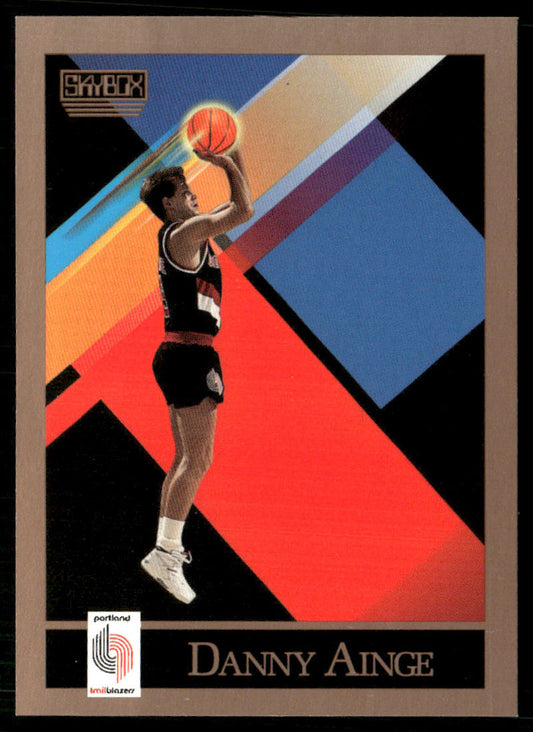 Danny Ainge 1990-91 SkyBox #407 Portland Trail Blazers