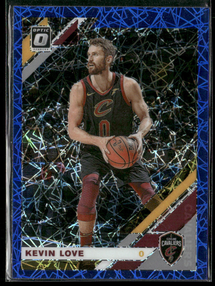 Kevin Love 2019-20 Donruss Optic Blue Velocity #124 Cleveland Cavaliers