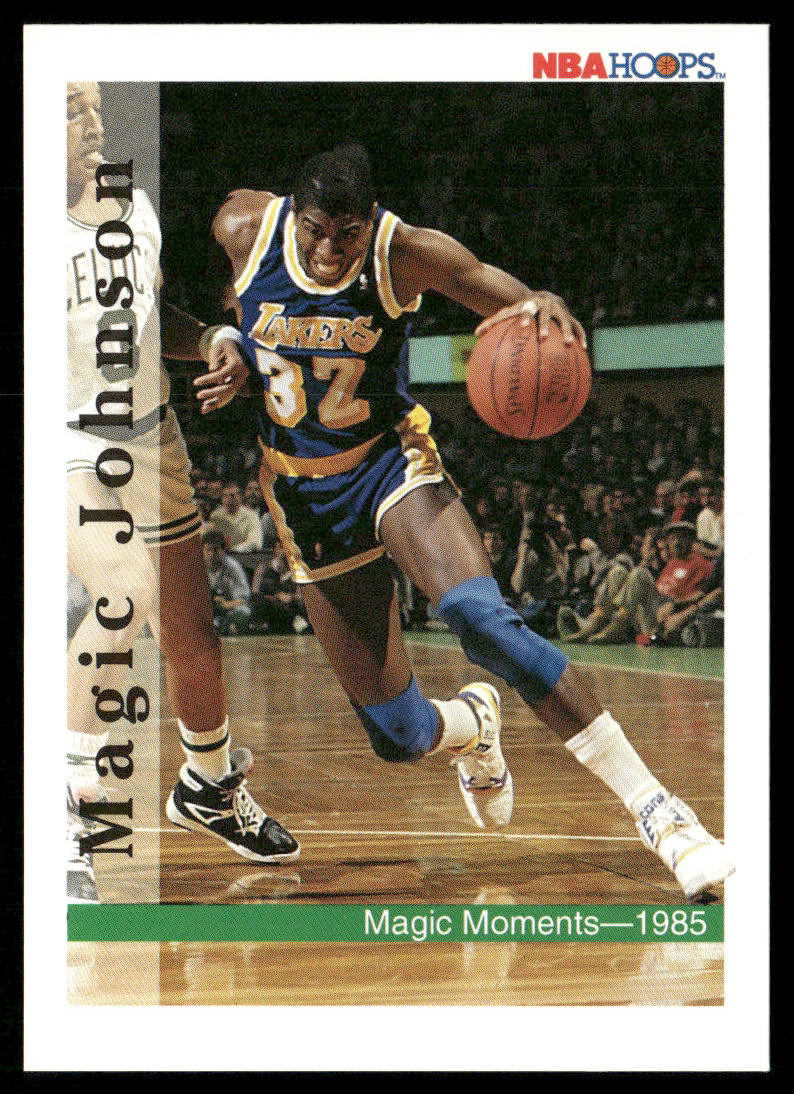 Magic Johnson 1992-93 Hoops #329 Los Angeles Lakers