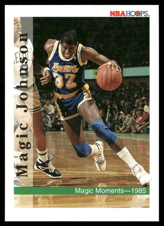 Magic Johnson 1992-93 Hoops #329 Los Angeles Lakers