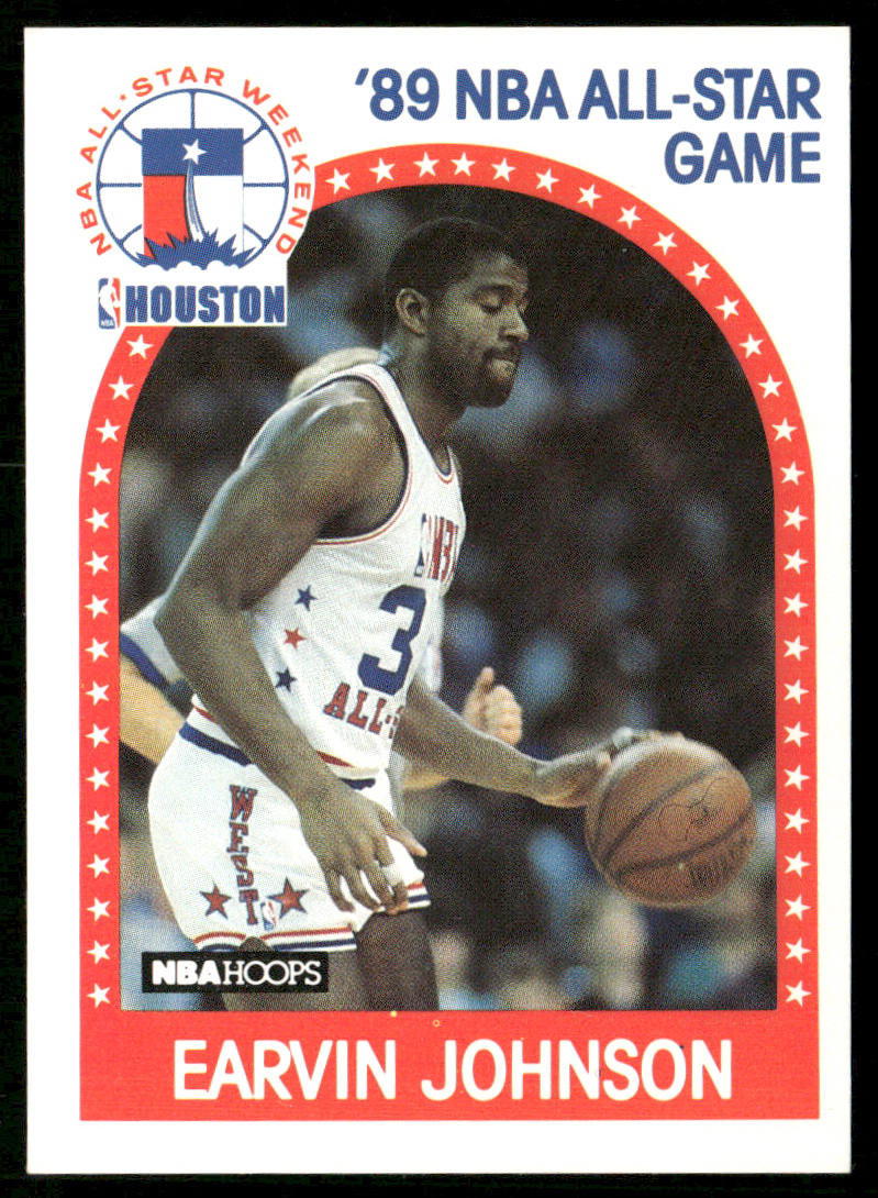 Earvin Johnson 1989-90 Hoops #166 Los Angeles Lakers