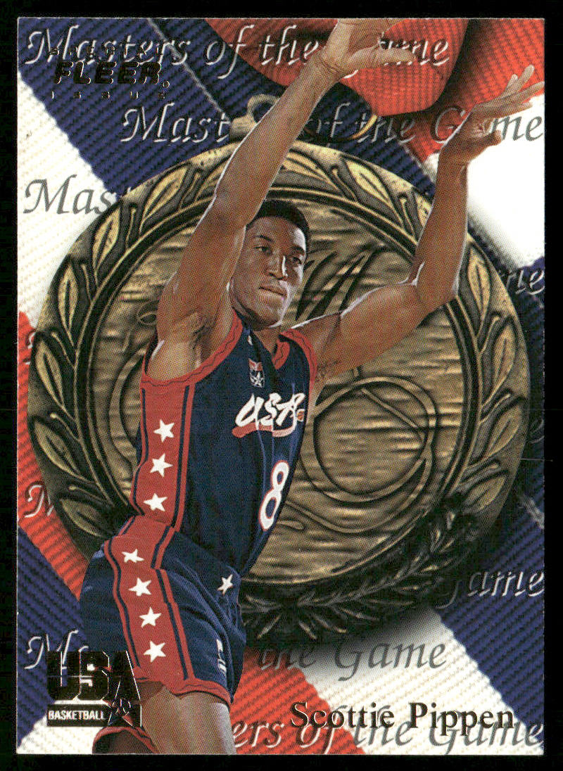 Scottie Pippen 1996 Fleer USA #37 USA