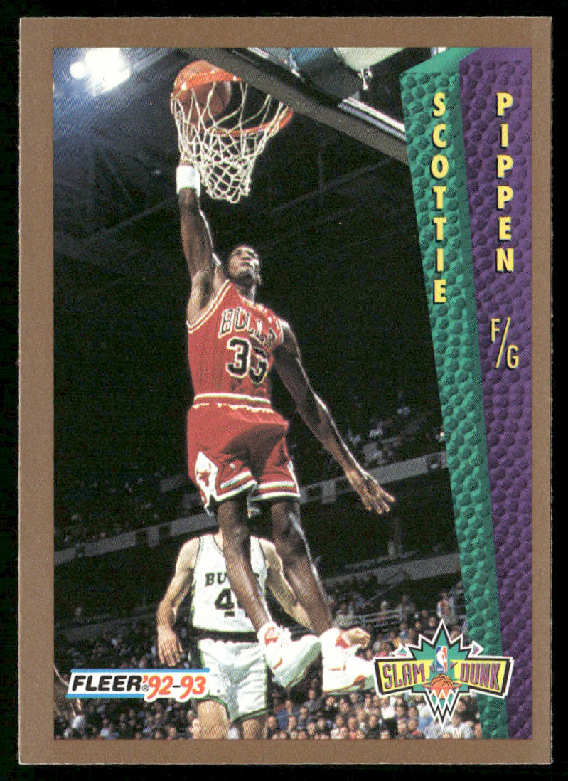 Scottie Pippen 1992-93 Fleer #299 Chicago Bulls