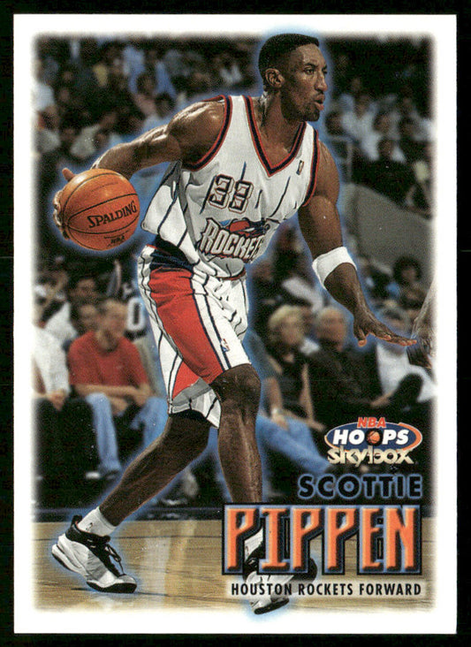 Scottie Pippen 1999-00 Hoops #149 Houston Rockets