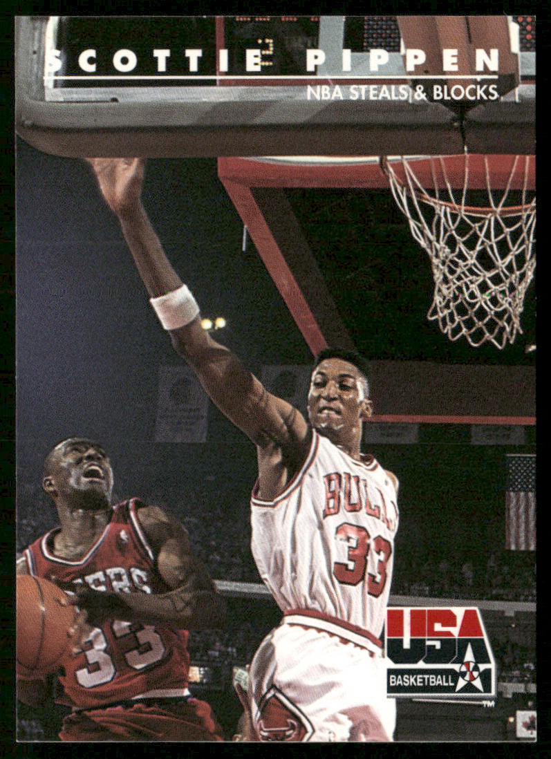 Scottie Pippen 1992 SkyBox USA #72 USA