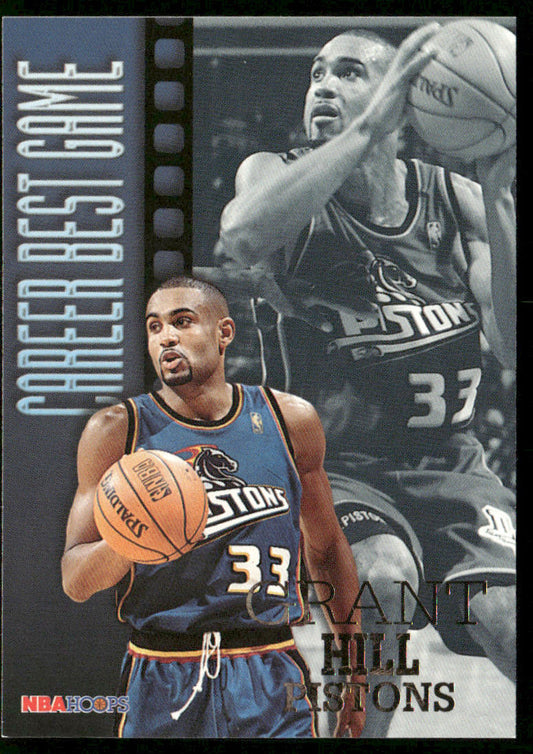 Grant Hill 1996-97 Hoops #332 Detroit Pistons