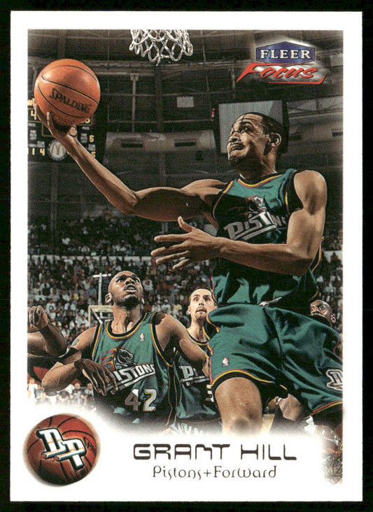 Grant Hill 1999-00 Fleer Focus #86 Detroit Pistons