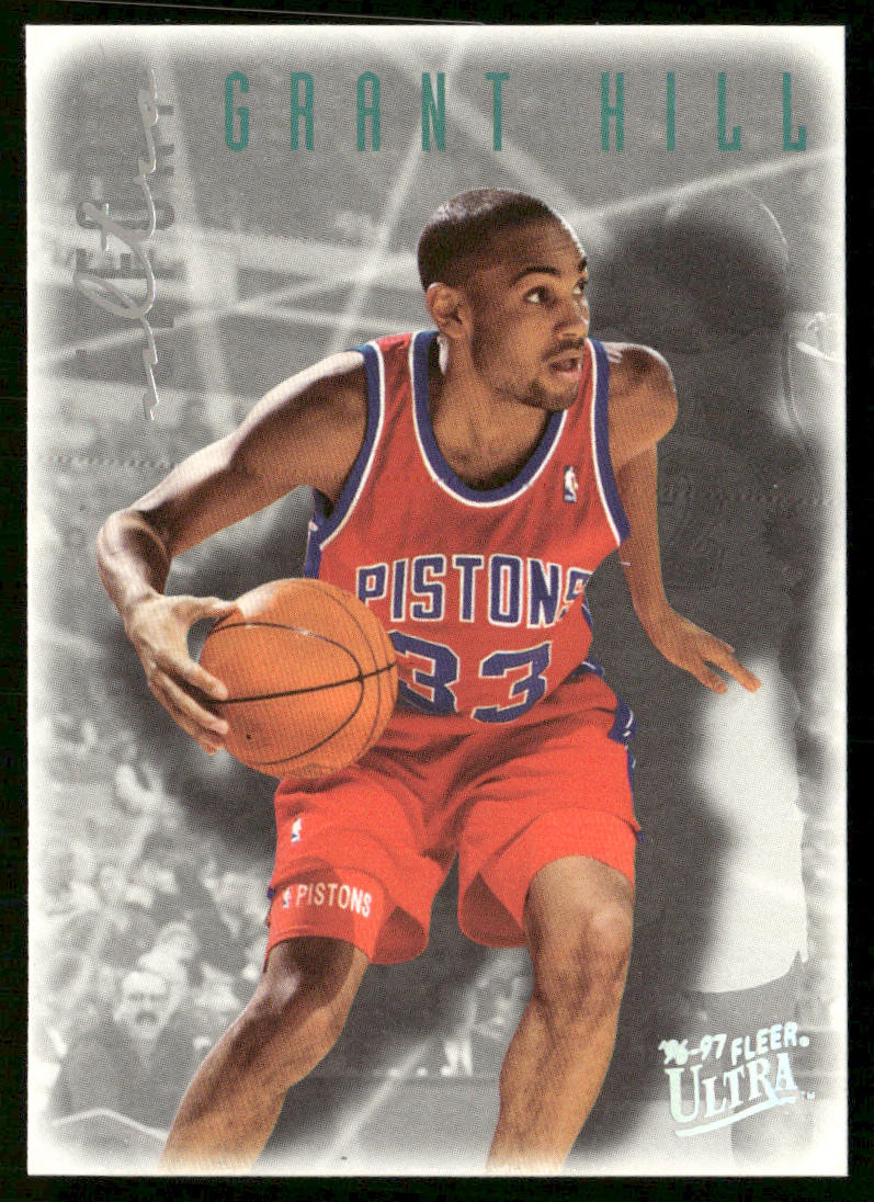 Grant Hill 1996-97 Ultra #142 Detroit Pistons