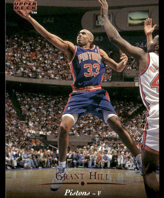 Grant Hill 1995-96 Upper Deck Electric Court #233 Detroit Pistons