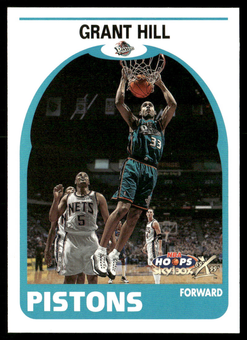 Grant Hill 1999-00 Hoops Decade #53 Detroit Pistons
