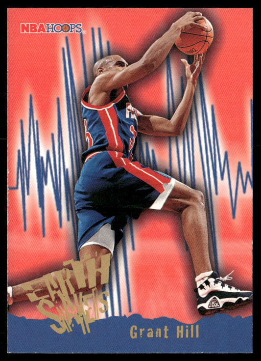 Grant Hill 1995-96 Hoops #360 Detroit Pistons